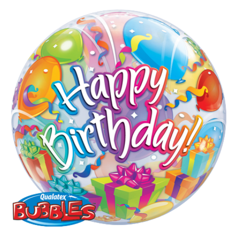 22" Bubble  Balloons (inflated with helium)