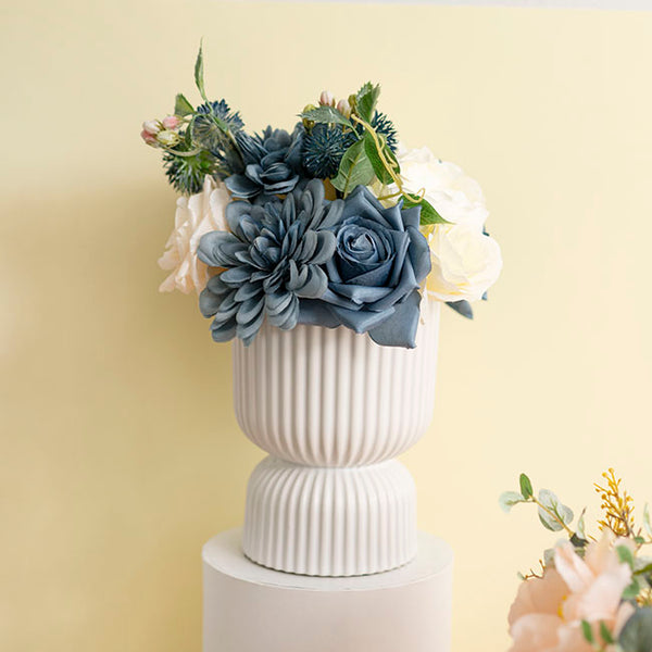 DIY Rose Peony & Dahlia Arrangement Box - Blue