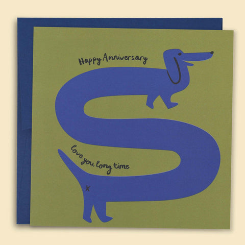 Happy Anniversary Love You Long Time Card