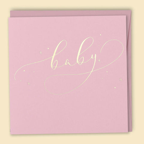 Baby Constellation Card - Pink
