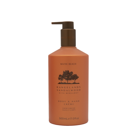 Rangelands Sandalwood Body & Hand Crème 500ml