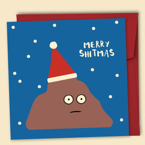 Merry Shitmas Card
