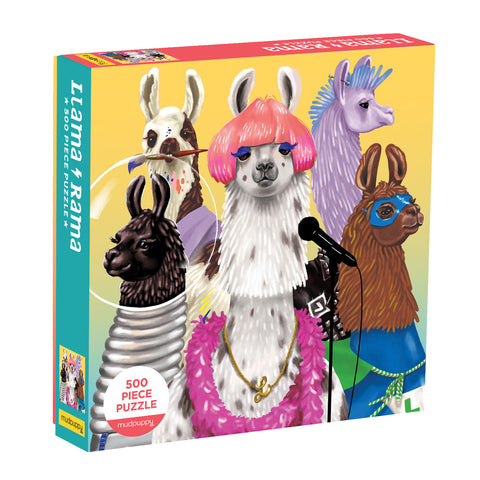 Mudpuppy 500 Pc Puzzle – Llama & Rama