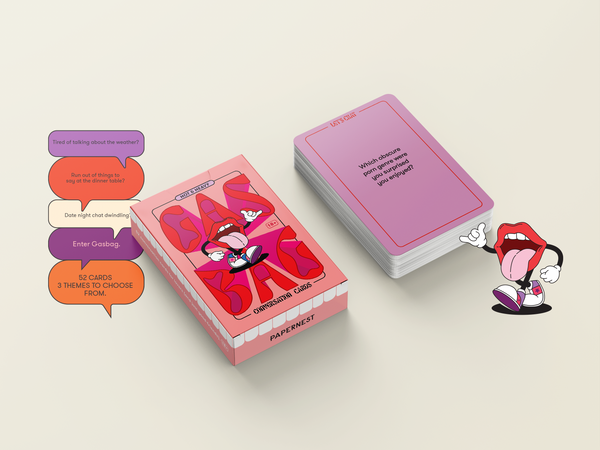 Gasbag Conversation Cards - Hot & Heavy Valentine's Pack