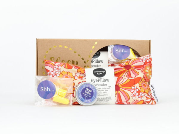 Sleep Gift Pack – Groovy Flowers Orange