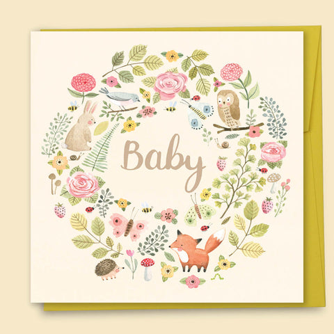 Baby Forest Creatures Card