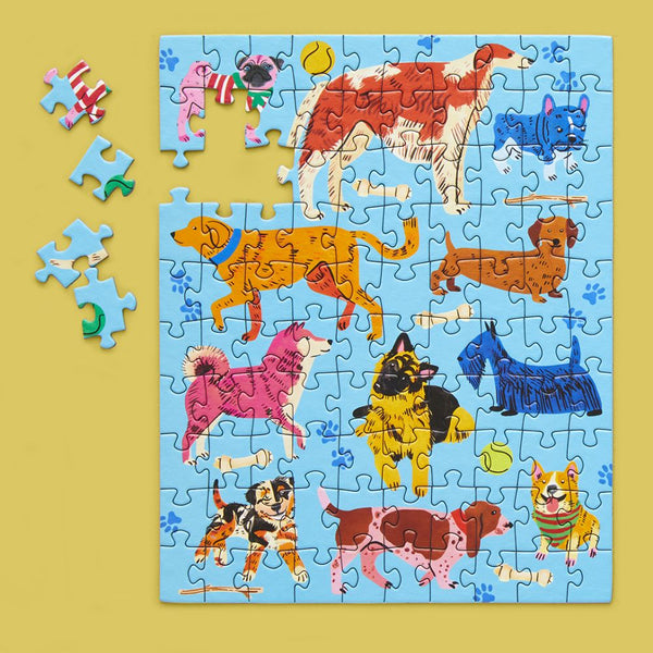 WerkShoppe Snax 100 Pc Puzzle – Pooches Playtime