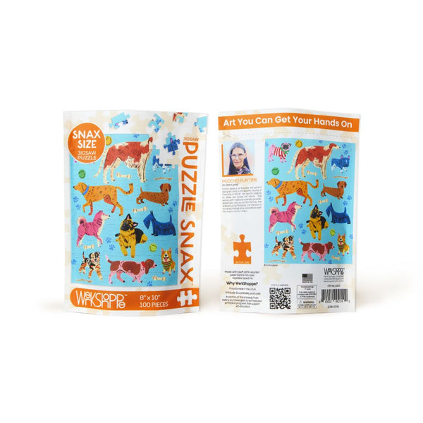 WerkShoppe Snax 100 Pc Puzzle – Pooches Playtime