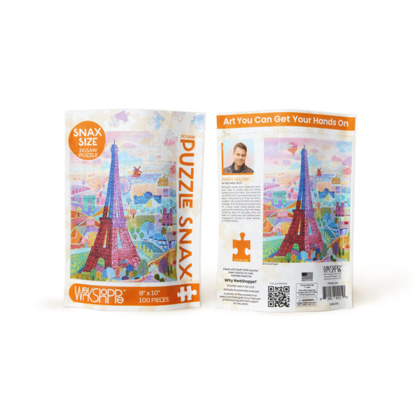 WerkShoppe Snax 100 Pc Puzzle – Paris Holiday