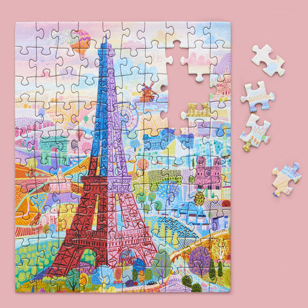 WerkShoppe Snax 100 Pc Puzzle – Paris Holiday