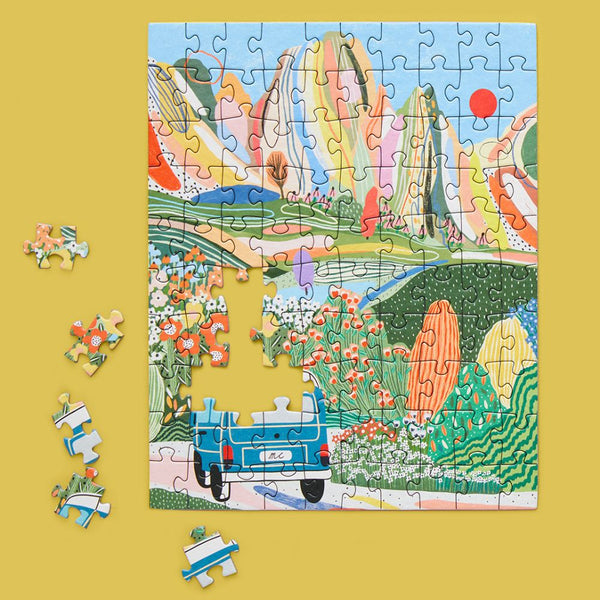 WerkShoppe Snax 100 Pc Puzzle – Day Tripping