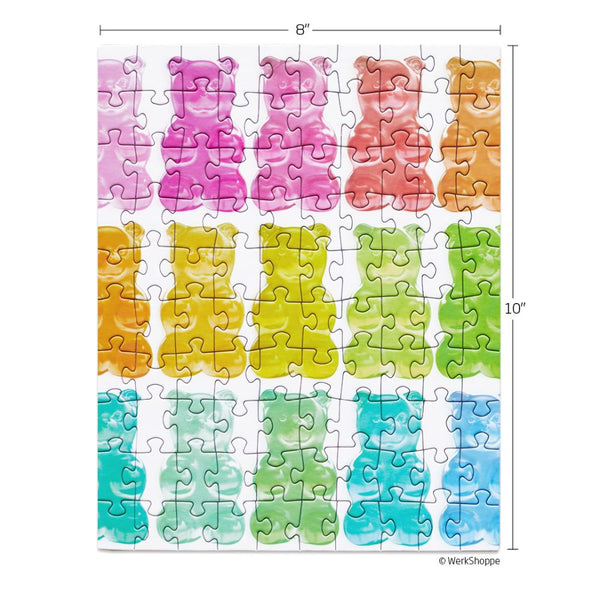 WerkShoppe Snax 100 Pc Puzzle – Gummy Bears