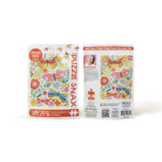 WerkShoppe Snax 100 Pc Puzzle – Butterfly Floral