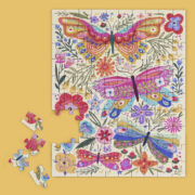 WerkShoppe Snax 100 Pc Puzzle – Butterfly Floral