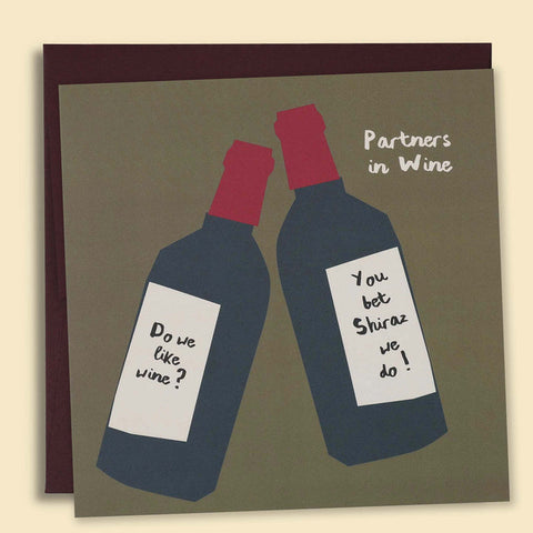 Partners in Wine Card