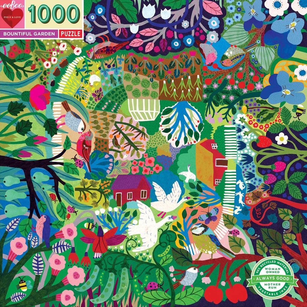 Bountiful Garden - 1000 Piece Jigsaw Puzzle