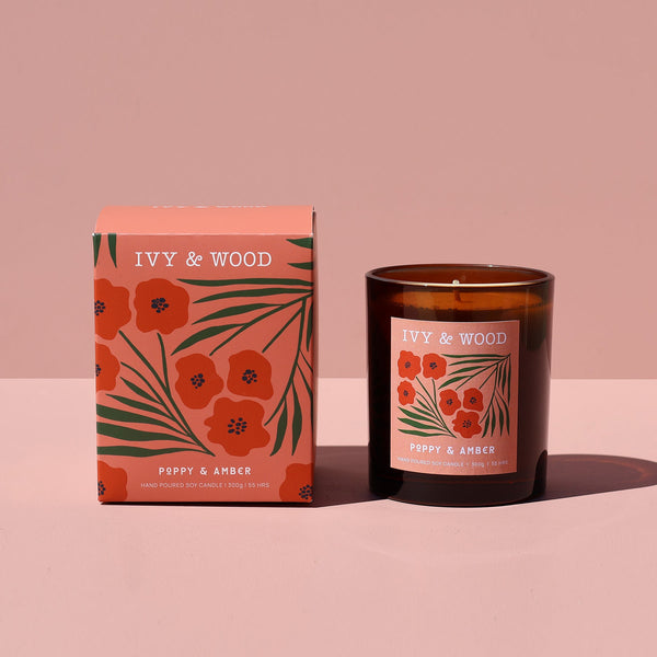 IVY & WOOD Flora Series Candles
