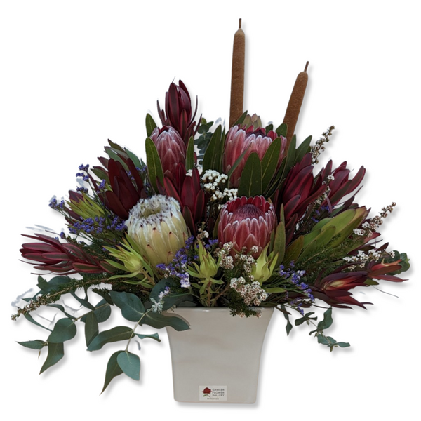 Reminder Service Seasonal Native Flower Arrangement or Bouquet