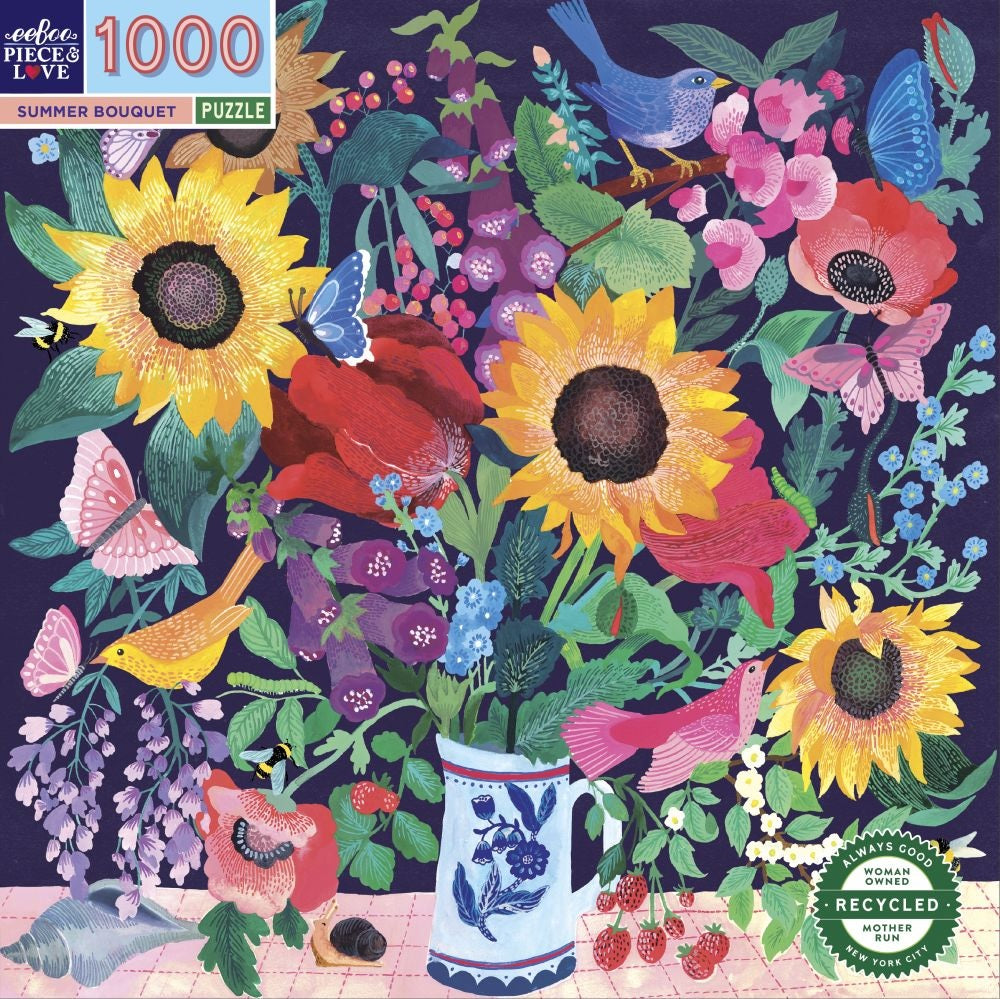 Summer Bouquet - 1000 Piece Jigsaw Puzzle