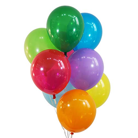 Latex Balloons (inflated with helium)