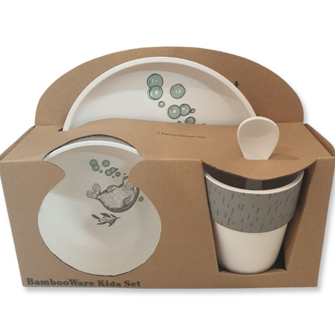 Bamboo Toddlers Dinner Set